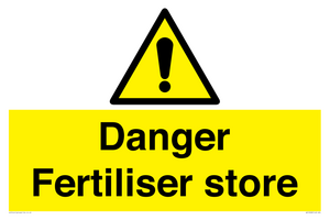Danger Fertiliser store